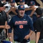 Auburn baseball coach Butch Thompson.