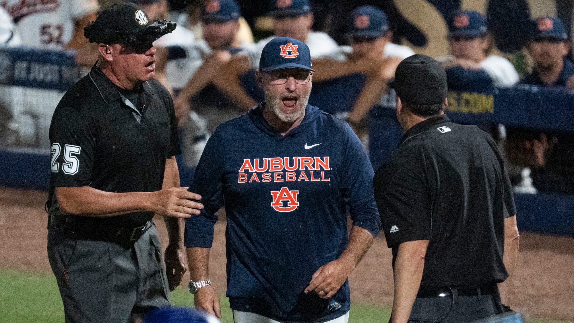 Auburn pulls ace, falls behind 10 runs against Milwaukee
