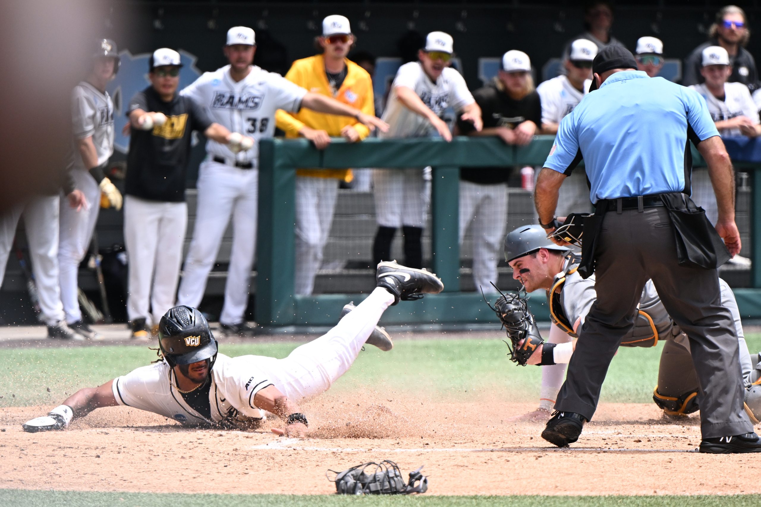 Tennessee drops elimination game to VCU, ending 2026 season