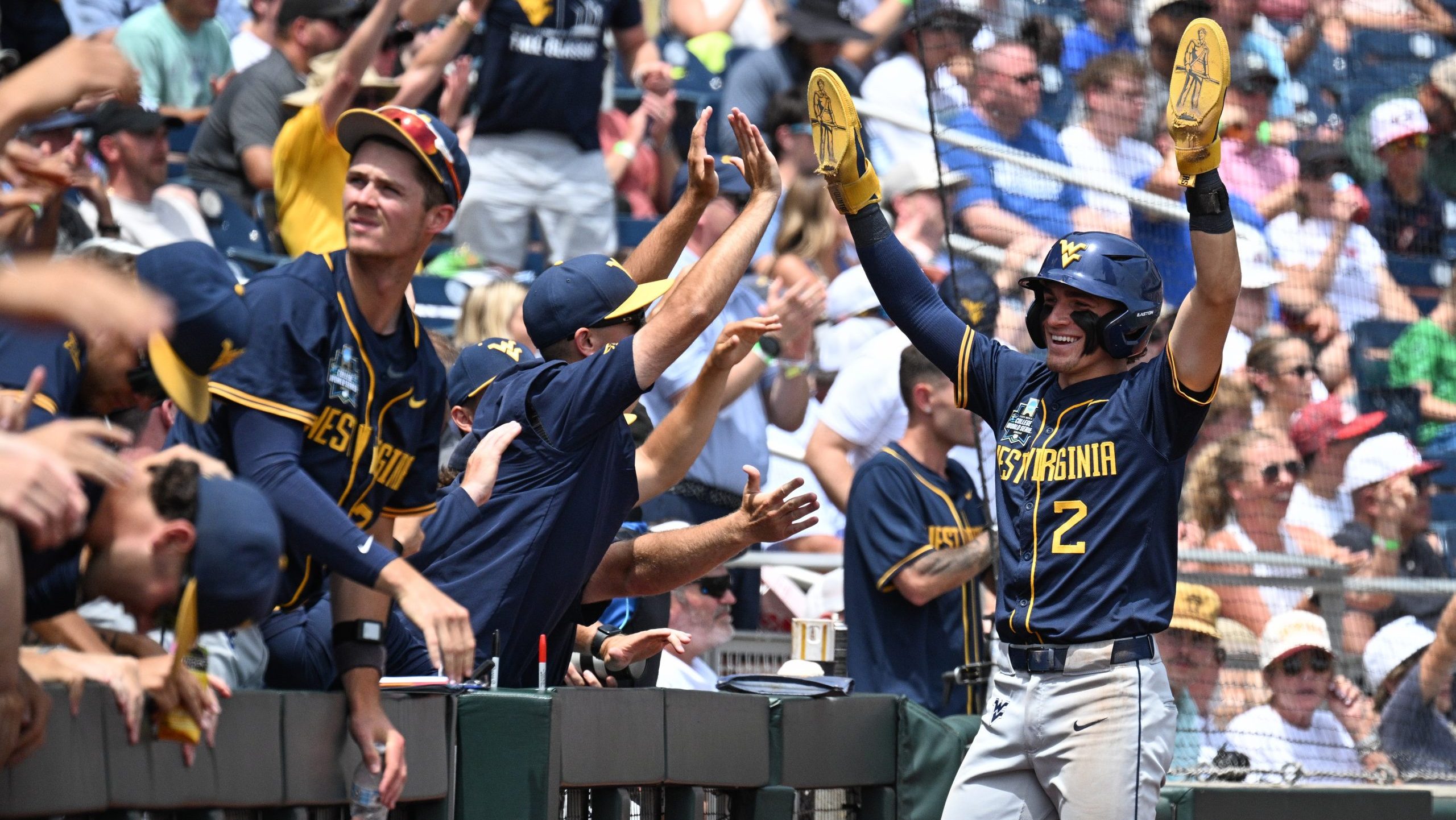 West Virginia wallops Troy in CWS elimination game, ending Trojans&rsquo; Cinderella run