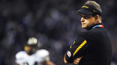 Missouri football coach Gary Pinkel.