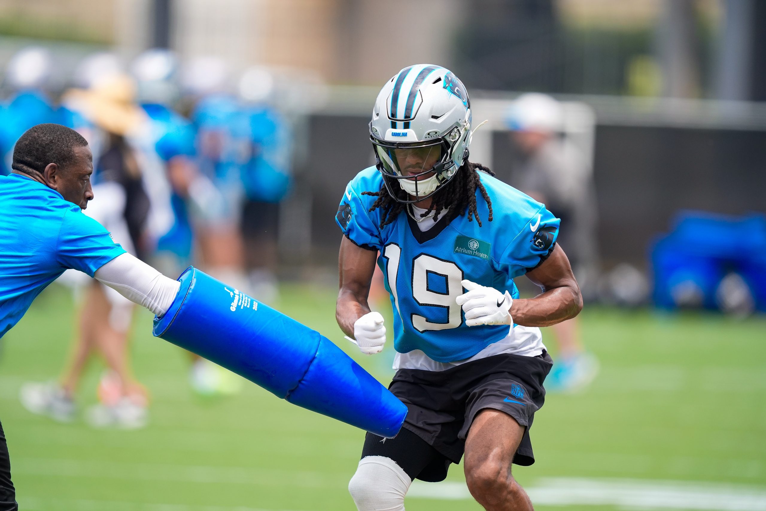 Chris Brazzell, former Tennessee WR, suffers leg injury at Panthers practice Chris Brazzell, former Tennessee WR, suffers leg injury at Panthers practice