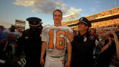 Peyton Manning in a Tennessee football jersey.
