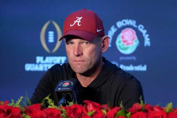 Alabama coach Kalen DeBoer
