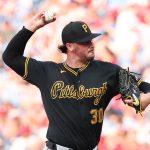 Pirates pitcher Paul Skenes.