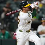 Tommy White, Athletics.