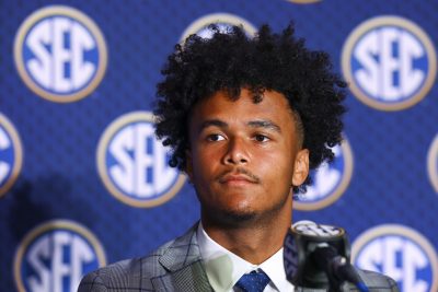 Kenny Minchey at SEC Media Days.