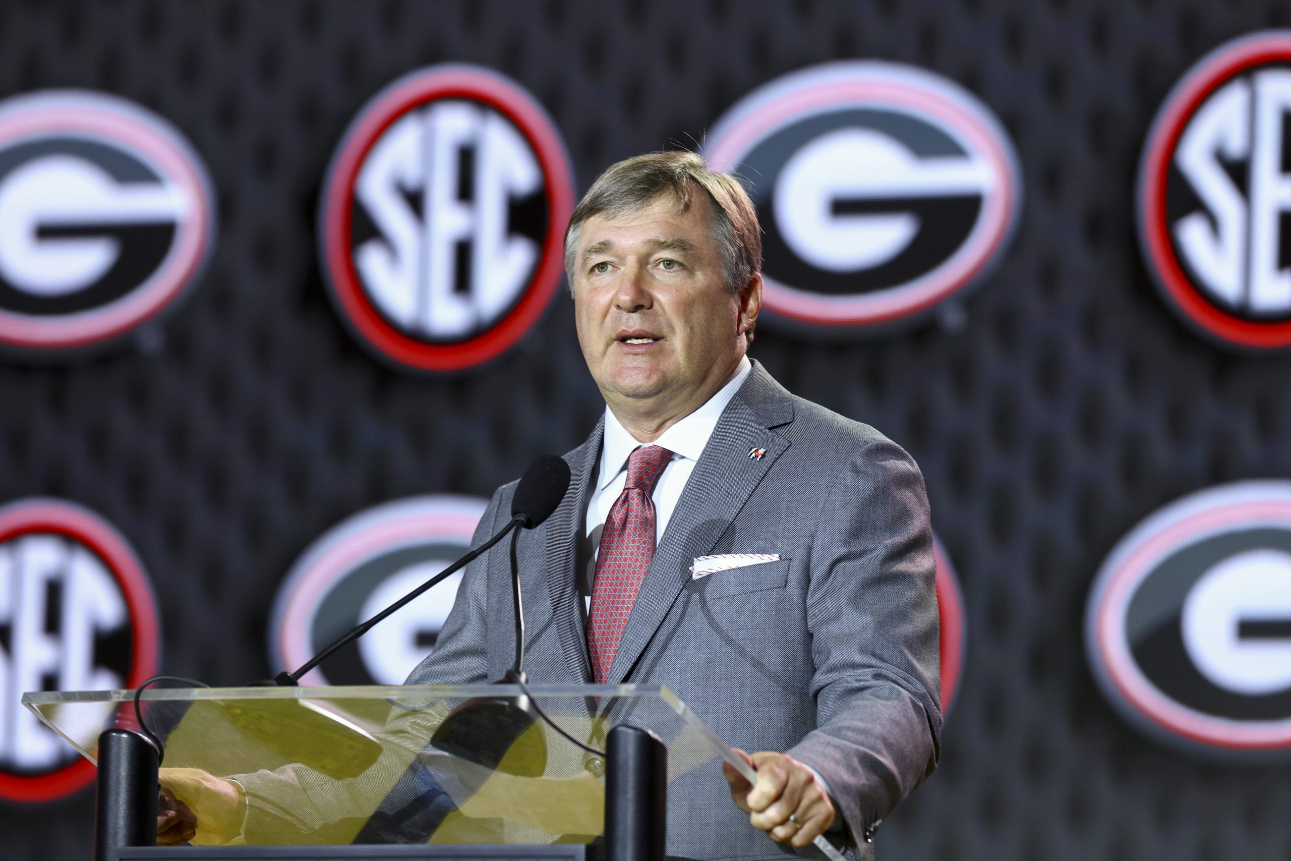 Everything Kirby Smart said from the podium at SEC Media Days