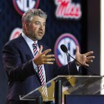 Pete Golding at SEC Media Days.
