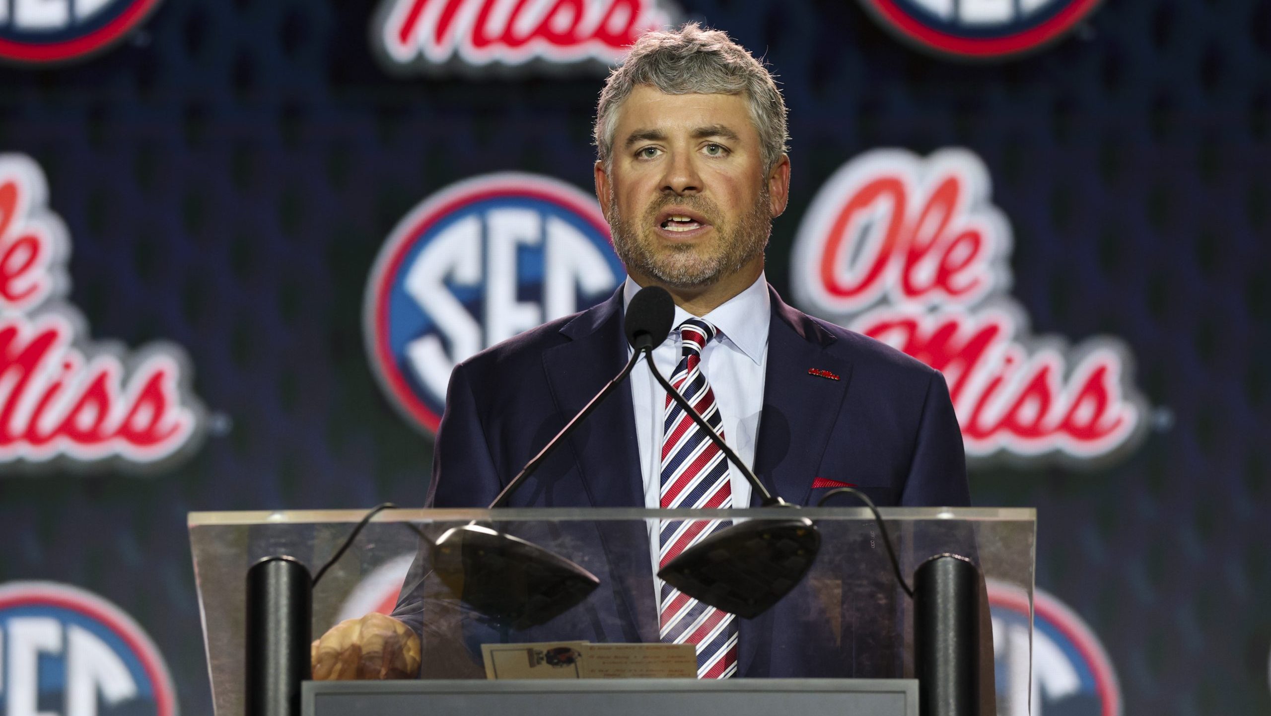 Everything Pete Golding said from the podium at SEC Media Days