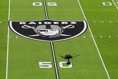 The Raiders midfield logo is shown.