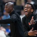 Miami basketball coach Jai Lucas.