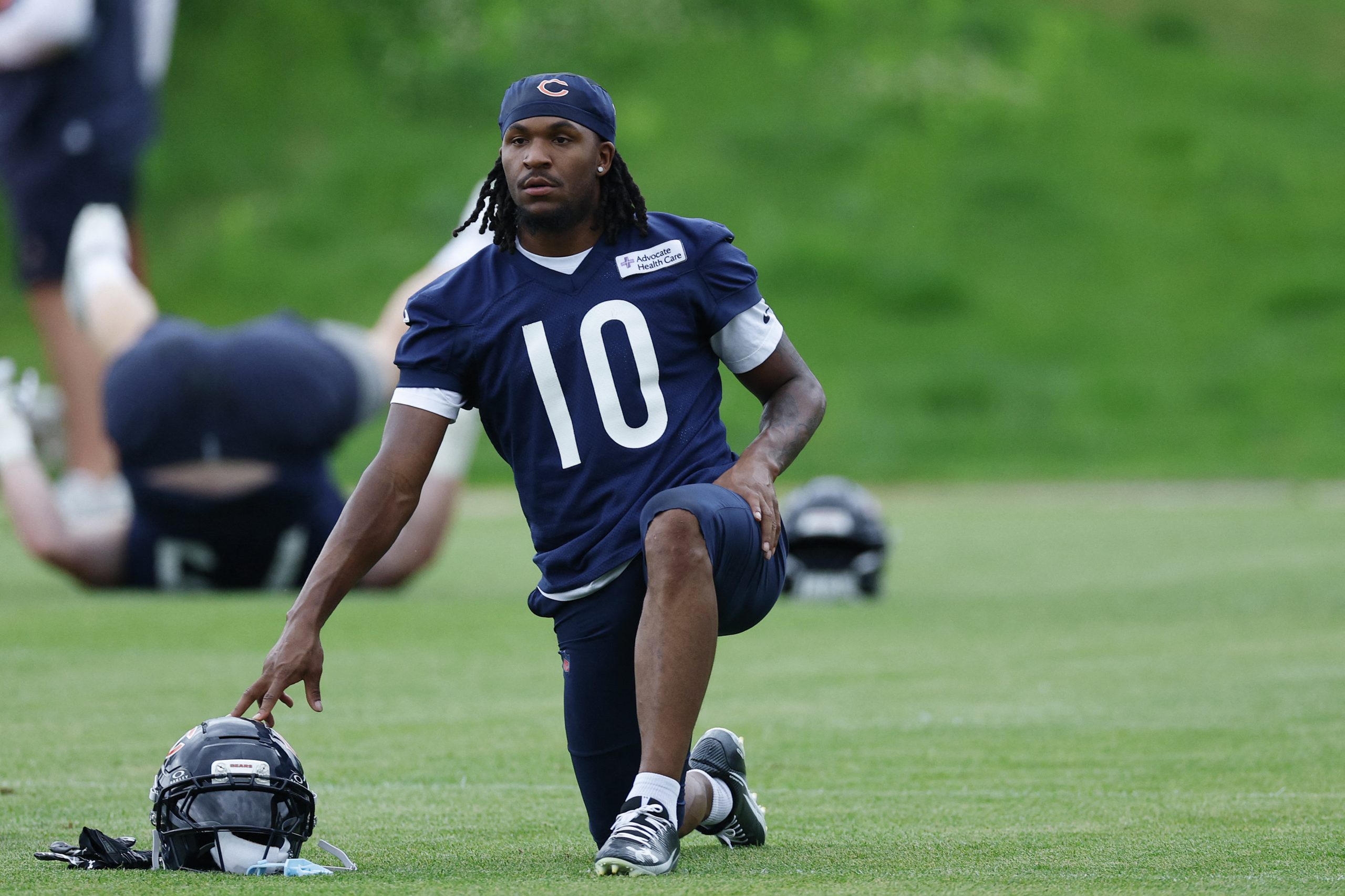 Luther Burden III receives injury update after exiting Bears practice, per report