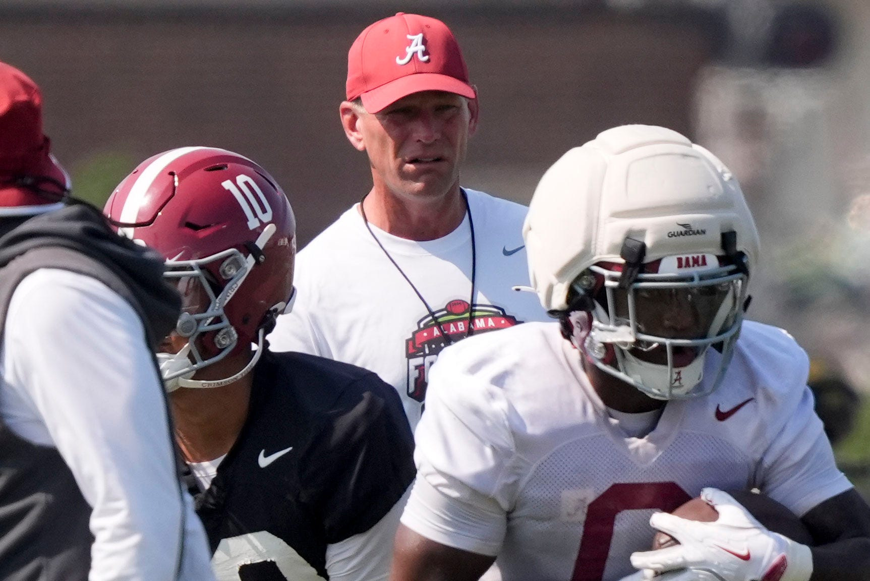 Kalen DeBoer updates Alabama&rsquo;s quarterback battle after second scrimmage