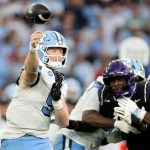 UNC quarterback Billy Edwards.