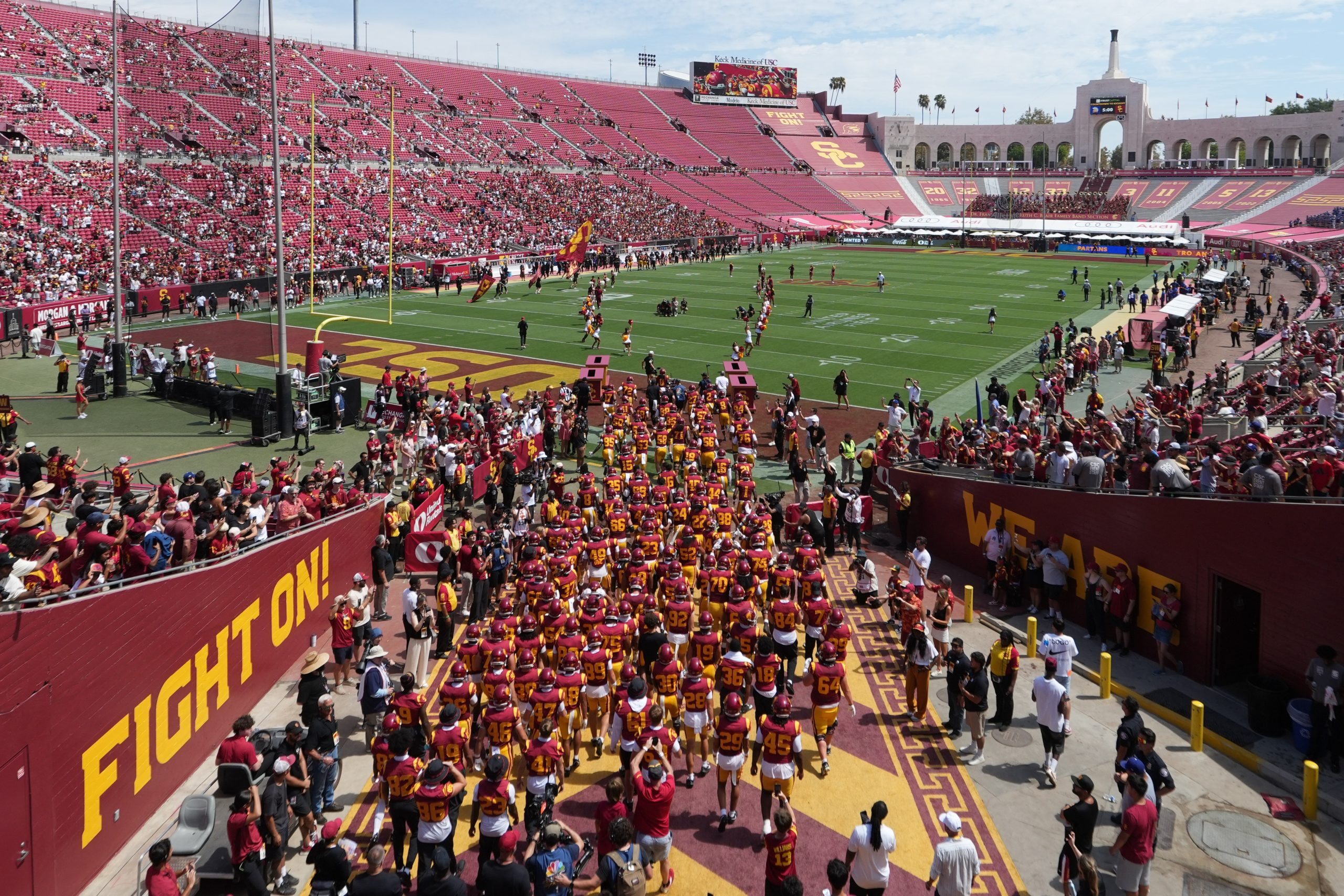 USC takes the field in Week 0 against San Jose State.