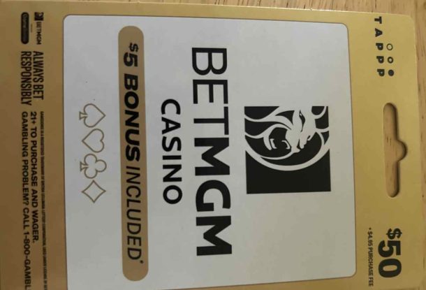 BetMGM Casino Gift Card
