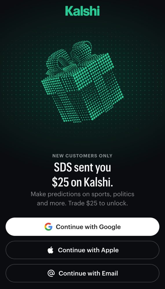 claim kalshi promo code SDS