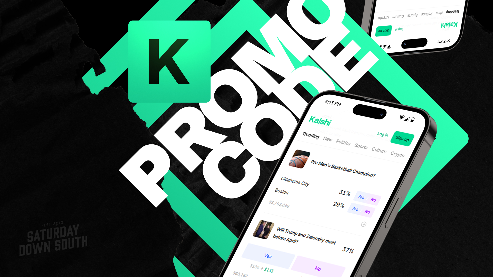 Kalshi Promo Code SOUTH: Trade $25, Get $500 Bonus for White Sox-Red Sox