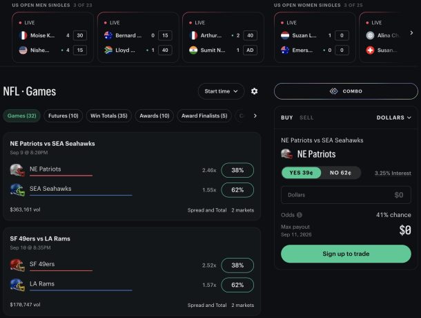 kalshi sports prediction markets