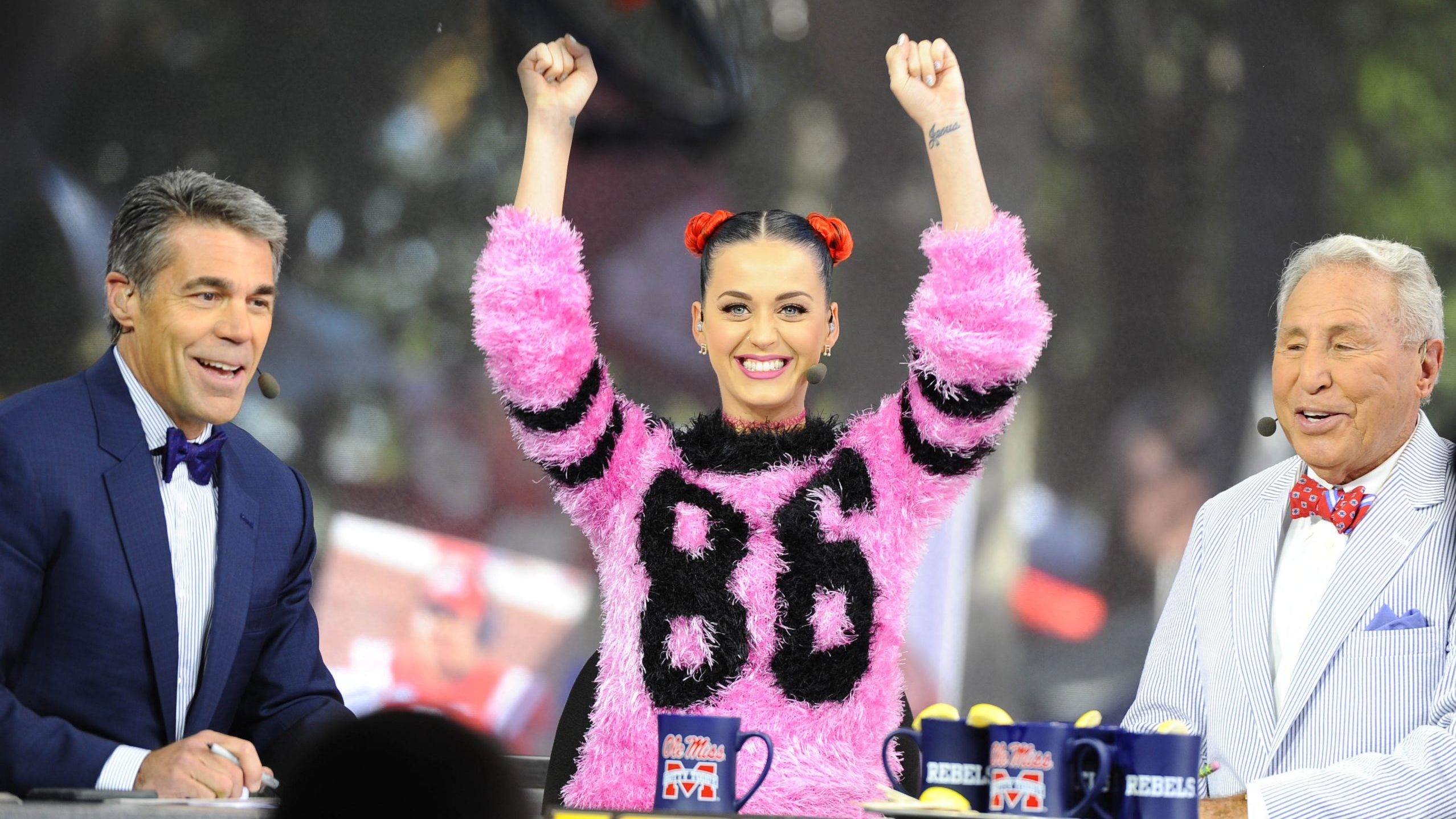 Katy Perry reacts to Ole Miss's win over LSU - Saturday Down South