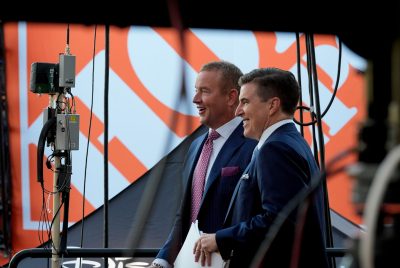 Kirk Herbstreit and Rece Davis.