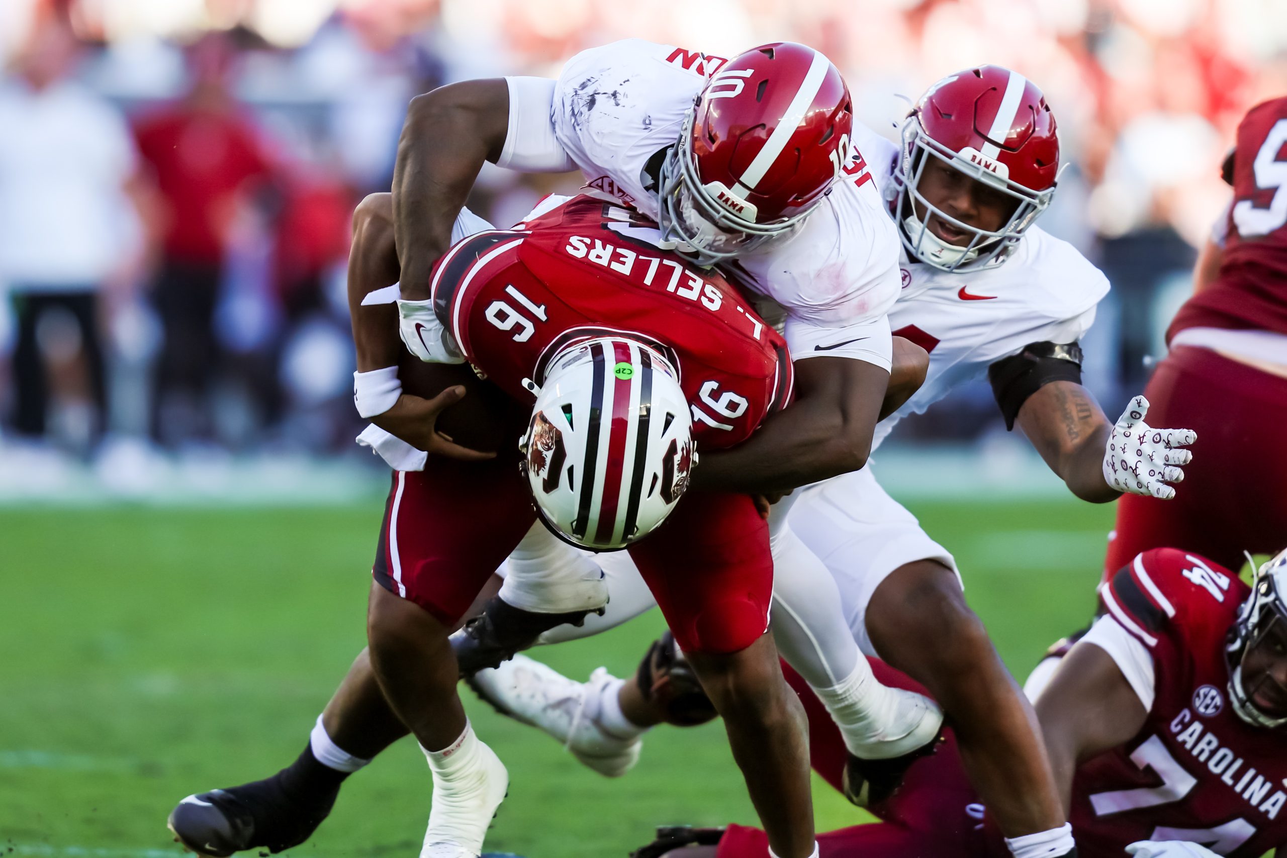 Alabama reveals injury details for 2 defenders to miss South Carolina game
