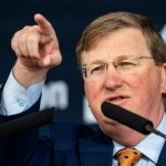 Mississippi Gov. Tate Reeves is shown.