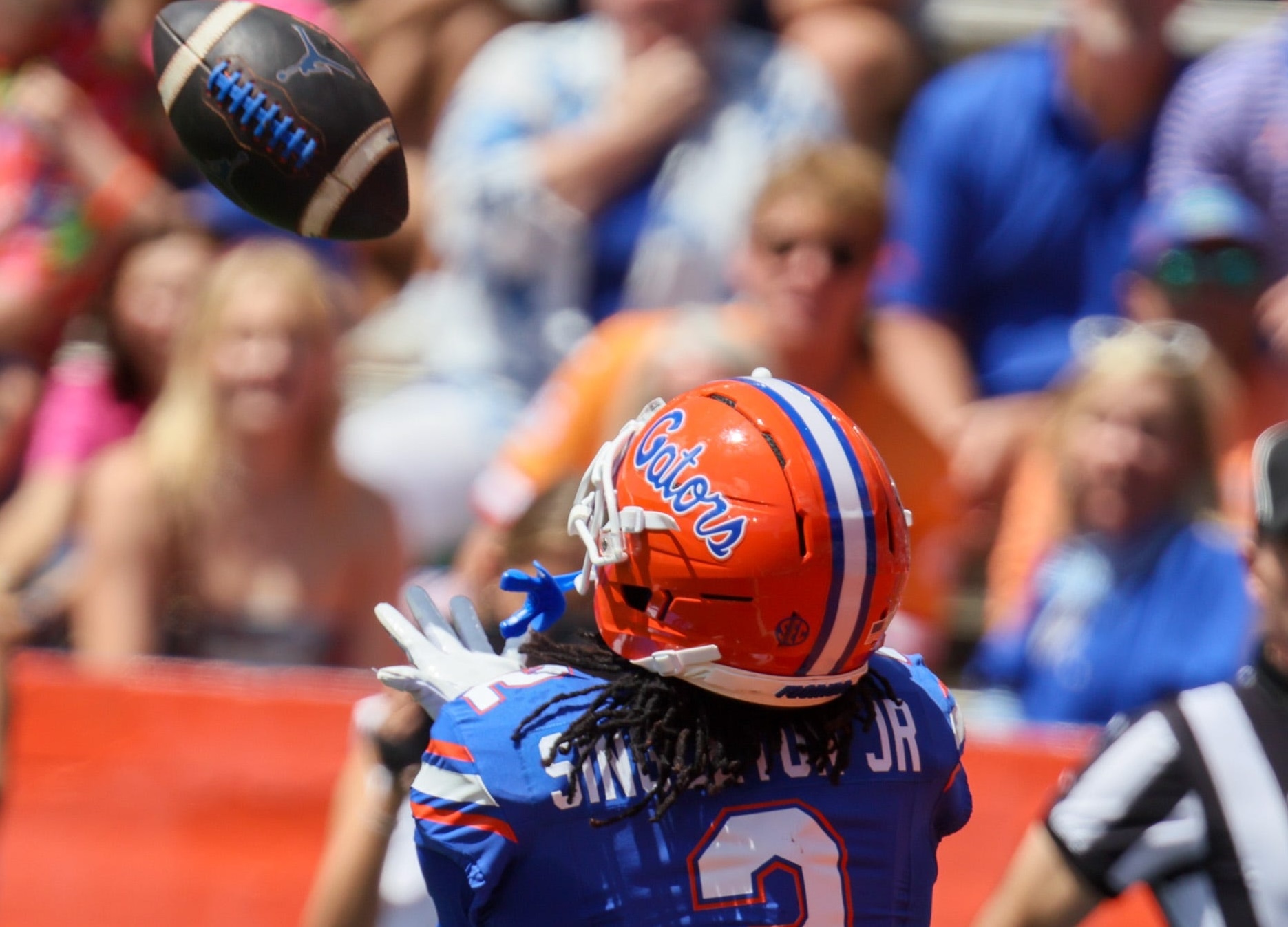 Florida coach Jon Sumrall provides update on injured WR Eric Singleton Jr.
