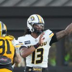 Mizzou quarterback Austin Simmons.