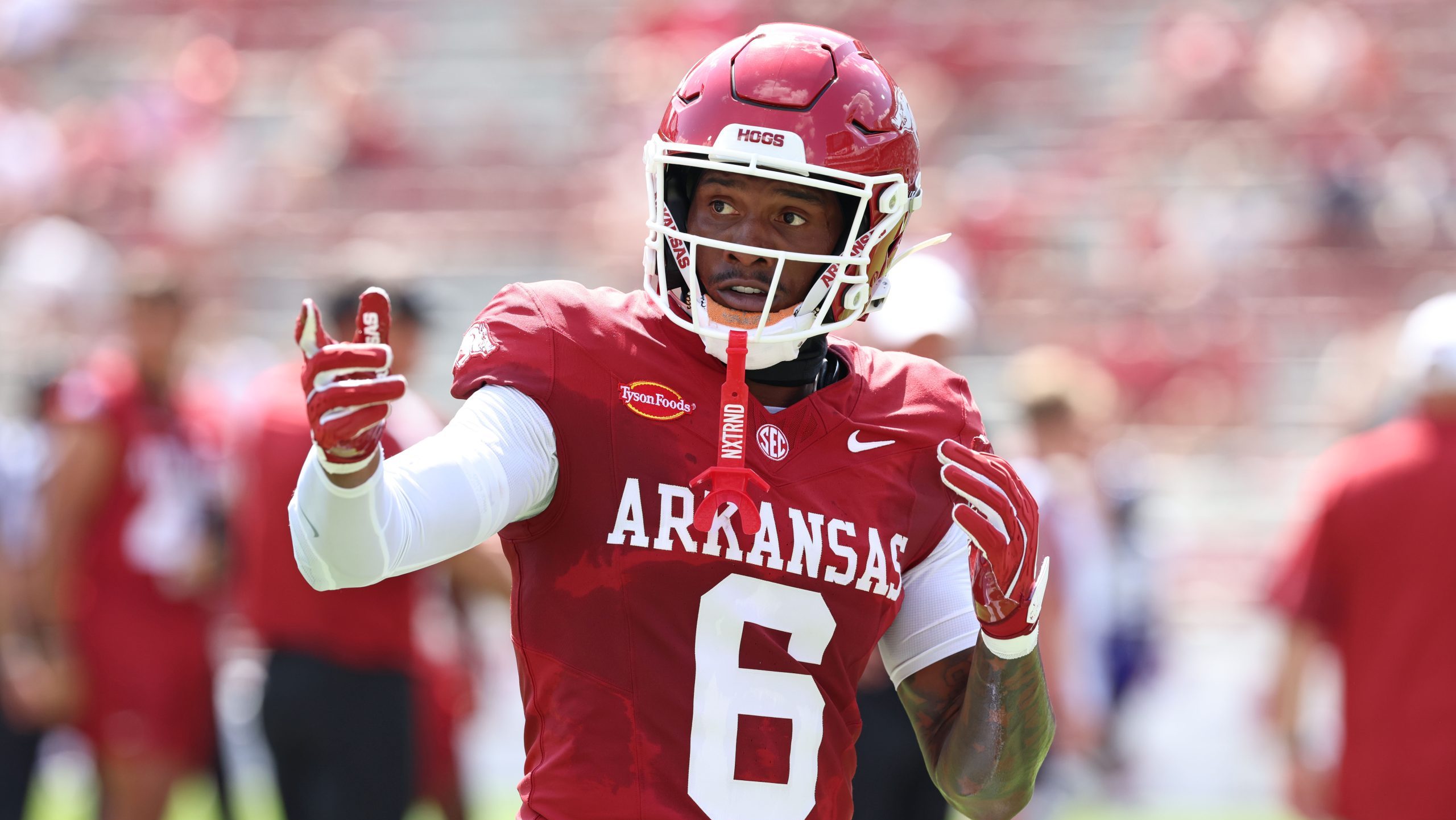 Arkansas WR Chris Marshall makes incredible catch against Georgia