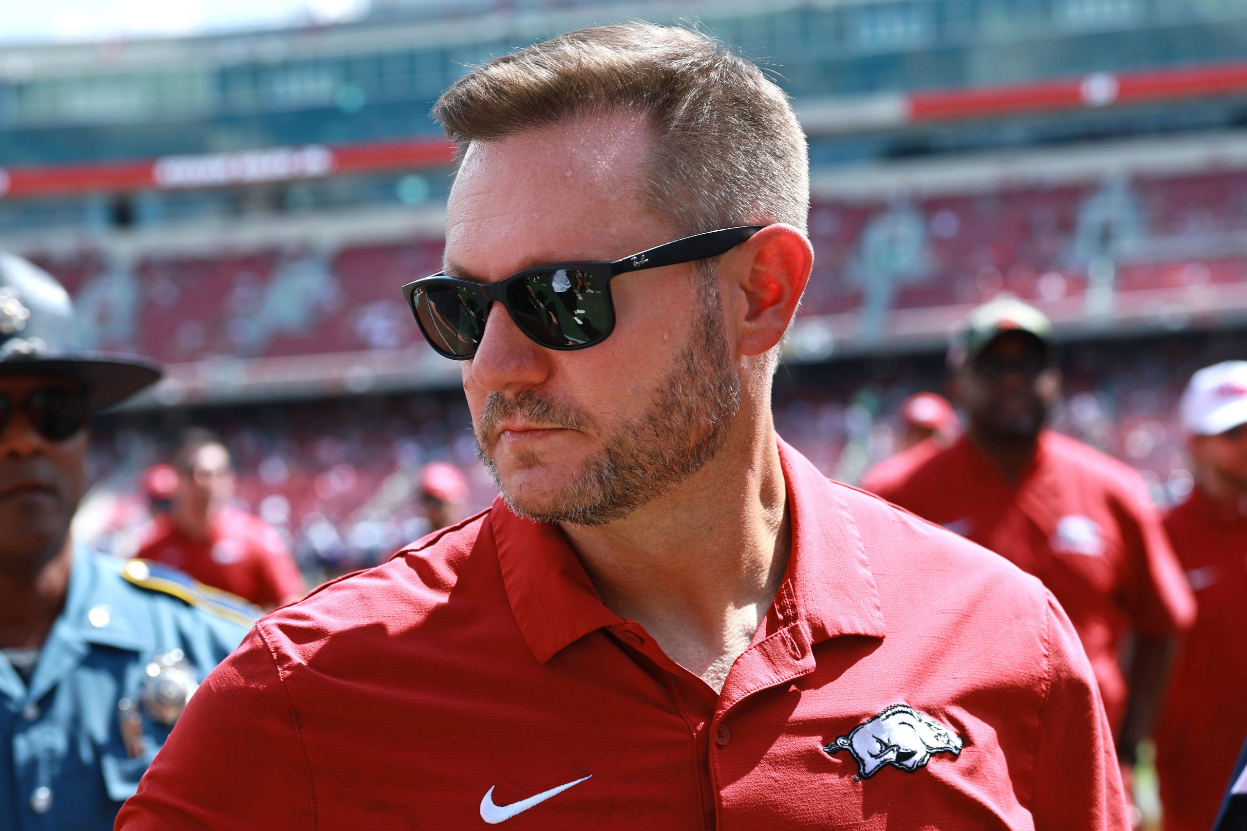 Ryan Silverfield &lsquo;very confident&rsquo; Arkansas football will have resources to be successful