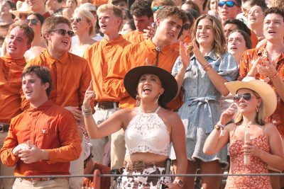 Texas Longhorns fans.