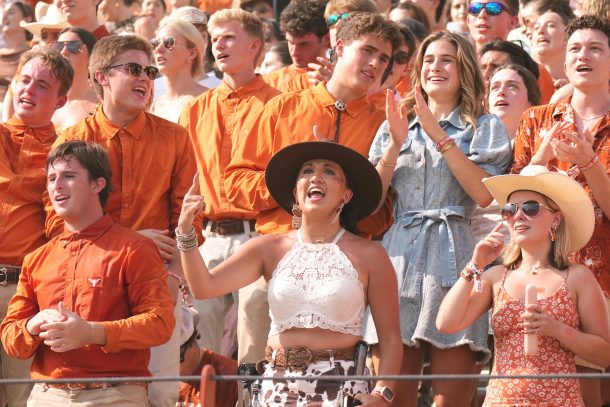Texas Longhorns fans.