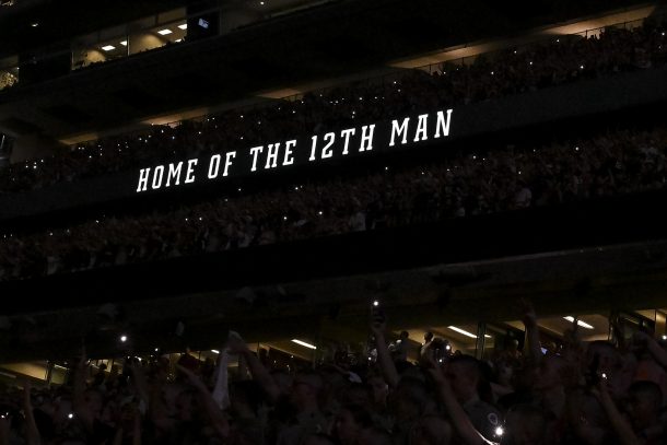 Kyle Field: Home of the 12th Man.