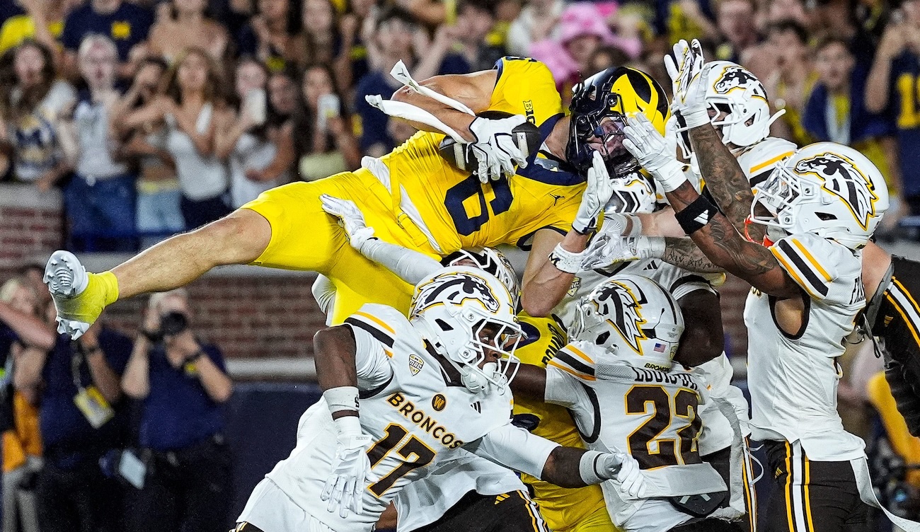 Paul Finebaum reacts to controversial Michigan Hail Mary victory