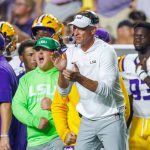 LSU coach Lane Kiffin