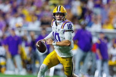 LSU's Sam Leavitt.
