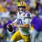 LSU's Sam Leavitt.