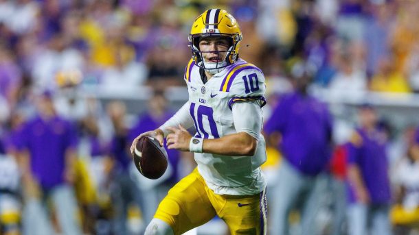 LSU's Sam Leavitt.