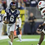 Ole Miss QB Trinidad Chambliss.