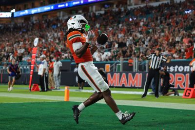 Malachi Toney scores a touchdown.