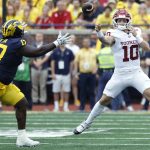 Oklahoma quarterback John Mateer.