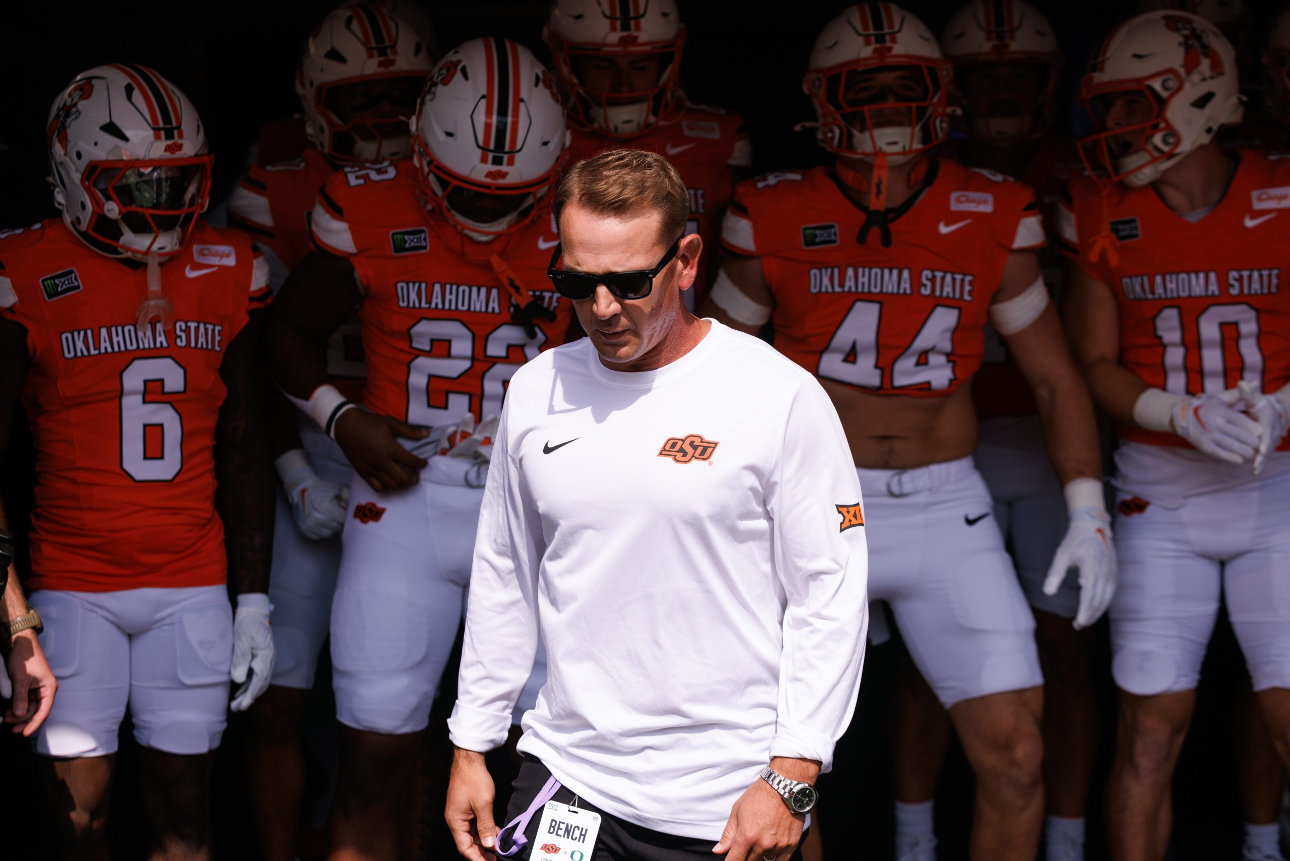 Eric Morris jokes about 'retirement' after upsetting Oregon in home debut at Oklahoma State