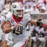 Georgia QB Gunner Stockton.