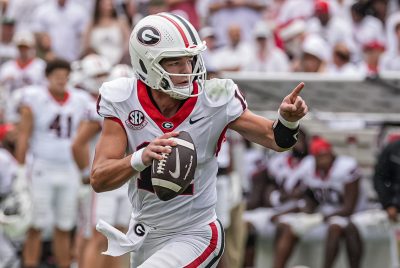 Georgia QB Gunner Stockton.