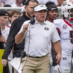 Georgia coach Kirby Smart.