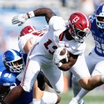 Alabama running back EJ Crowell.