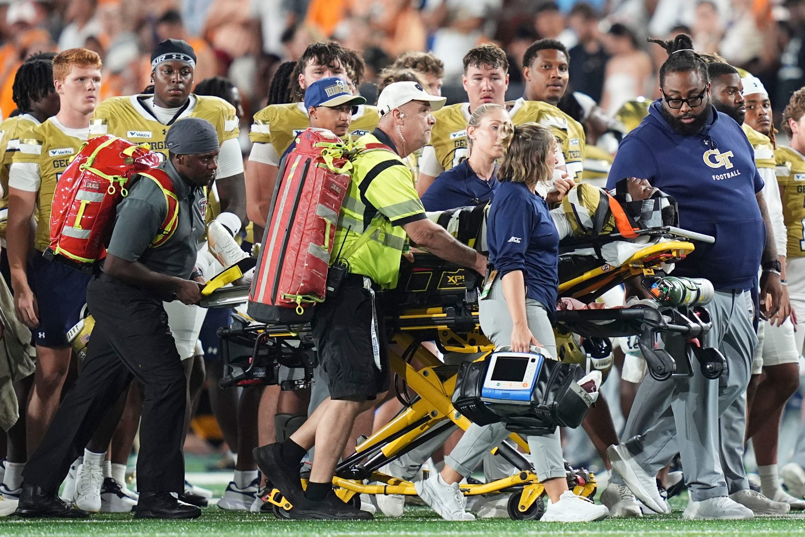 Georgia Tech DB Jaylen Mbakwe released from hospital after scary exit vs. Tennessee