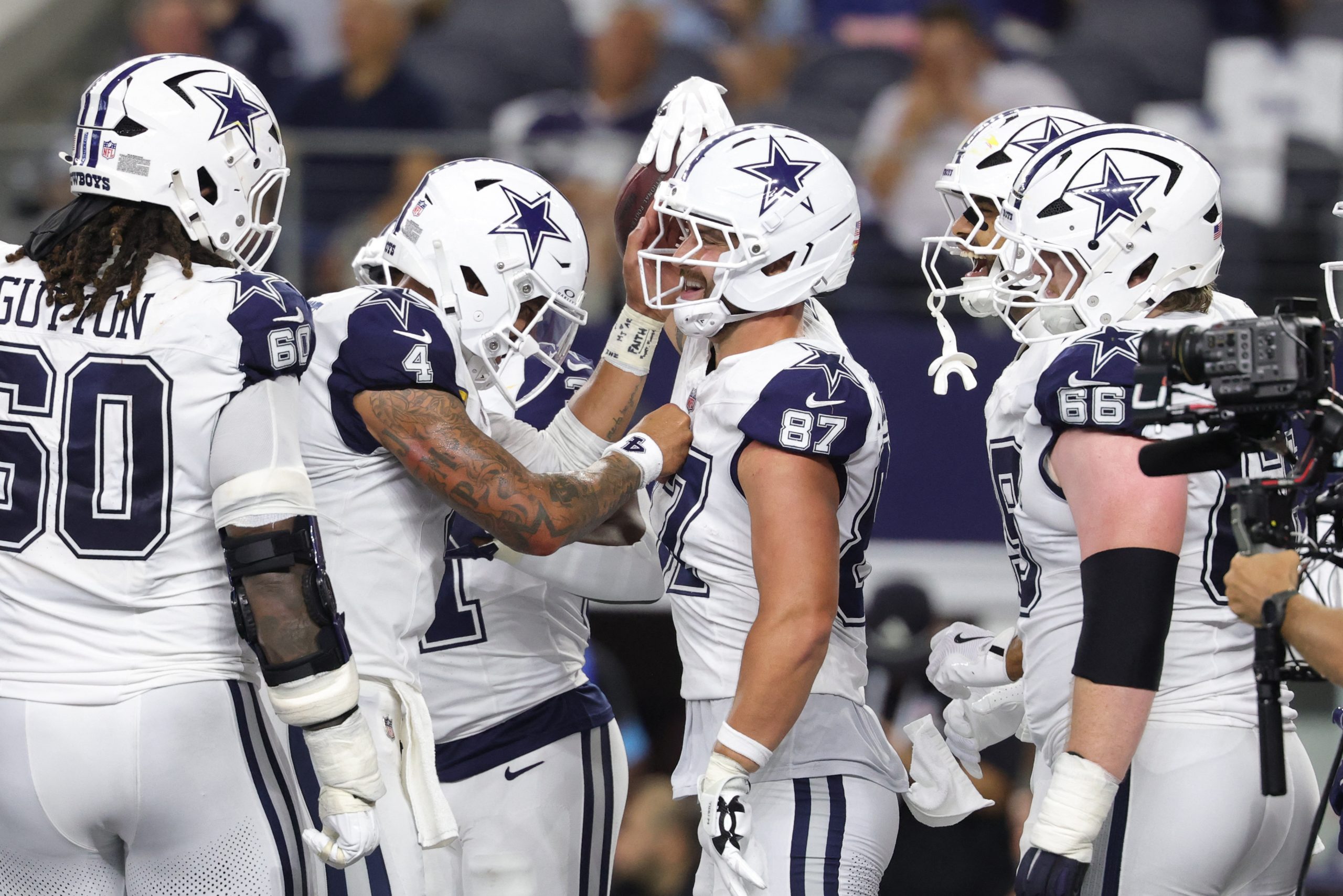 Cowboys TE fined by NFL for ‘imitation of shotgunning a beer’ during TD celebration Cowboys TE fined by NFL for ‘imitation of shotgunning a beer’ during TD celebration